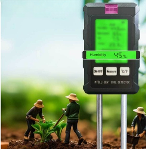 Nhà Máy Giá 6in1 thông minh đất Tester độ phì nhiêu Ph/độ ẩm/tmep/ánh sáng mặt trời/độ ẩm đất Meter nông nghiệp vườn nông dân - Product Image 4