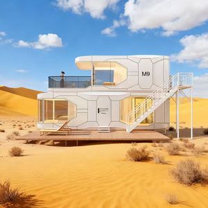 <span class=keywords><strong>Casa</strong></span> Cápsula Espacial con Escaleras Interiores, Cápsula Espacial Ecológica para Dormir y Relajarse, para Alojamientos - Product Image 3