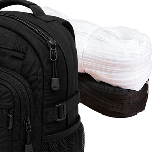 Cierres de nailon para fábricas: Cierres de nailon tipo <span class=keywords><strong>Siper</strong></span> 7, Cierres Reiver y Cierres de rollo para coser bolsos de portátil, maletas y mochilas. - Product Image 1