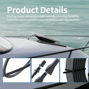 Câble plat Starlink FHP 82FT/<span class=keywords><strong>25M</strong></span> Câble haute performance <span class=keywords><strong>étanche</strong></span> pour alimentation du routeur par l'antenne Starlink Mini <span class=keywords><strong>rallonge</strong></span> - Product Image 4