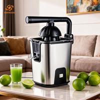 Presse-agrumes électrique SHANGKAI 60W, classé parmi les meilleurs, rechargeable, alimenté par batterie, presse-orange et citron avec 2 cônes