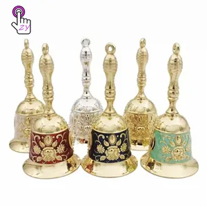 Bell Bells Vintage Metail Dinner Wedding Service Call Bell Tourist Souvenir Dinner Bells