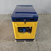 Générateur diesel refroidi par air, alternateur 100% cuivre, certifié ISO CE, nouveau type, économie d'énergie, portable, silencieux, 50/60Hz