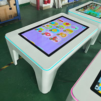 Mesa de Aprendizaje Infantil con Pantalla Táctil de 43 Pulgadas para Preescolar, PC Todo en Uno