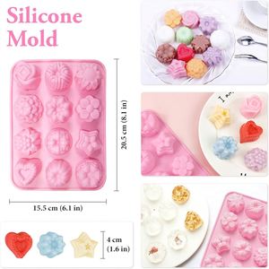 420 Pieces Baking Pastry Accessories Tools Set Plastic Stainless Steel Icing Piping Nozzles Tips <b>Supplies</b> <b>Cake</b> <b>Decoration</b> Kit - Product Image 3