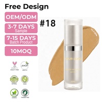 Fond de Teint Teinté Léger Hydratant Couvrance Totale Longue Durée Haute Qualité avec Logo Personnalisé et Protection Solaire SPF55 30ml