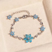 Bracelet de luxe micro-serti de zircone, accessoire minimaliste de style Ins, en forme d'arbre, entièrement serti de diamants