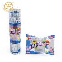 Película de envoltura de dulces de doble giro de velocidad, rollo de película de Piruleta de grado alimenticio, envoltorios de cera de confitería de plástico, rollos de alimentos