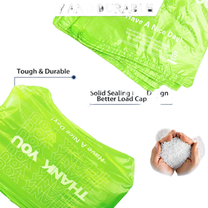 Sacs poubelles noirs avec poignées - Sacs à déchets HDPE de 15 gallons, très résistants - Product Image 5