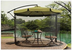 Parasol Grande para Patio, Toldo Colgante con Mosquitera, Toldo Universal para Acampar al Aire Libre, Mosquitera con Cierre - Product Image 3