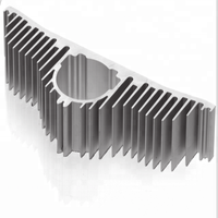 Dissipateur thermique d'extrusion d'aluminium de boîtier anodisé 6063 personnalisé dissipateur thermique d'extrusion d'aluminium de fraisage CNC