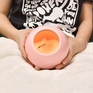 โคมไฟรูปบ้านสัตว์เลี้ยงน่ารัก ไฟกลางคืนแบบชาร์จ USB ไฟสร้างบรรยากาศ ลำโพงบลูทูธสำหรับห้องนอนเด็ก โคมไฟ LED ข้างเตียง โคมไฟตั้งโต๊ะ - Product Image 4