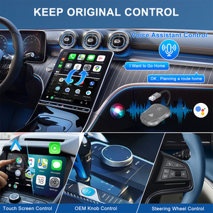 El más nuevo adaptador inalámbrico CarPlay <span class=keywords><strong>Android</strong></span> Auto 2 en 1 CarPlay Adaptador inalámbrico para Apple adaptador inalámbrico <span class=keywords><strong>Android</strong></span> Auto para <span class=keywords><strong>Android</strong></span> - Product Image 4