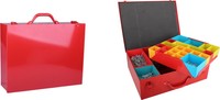 Fabricant chinois en gros de boîtes à outils manuelles, boîte à outils à vis portable personnalisée, boîte à outils avec compartiments