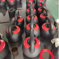 Ensemble d'haltères kettlebell en fer réglables, nouveau design, 16/18/24 kg, écologiques et durables, vente en gros