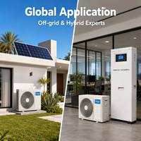 Fournisseur professionnel de climatiseurs solaires hybrides 12000 BTU avec compresseur GMCC
