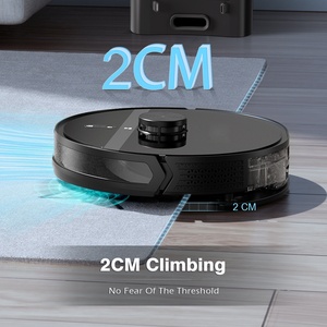 Aspirateur robot intelligent WiFi SLS Tuya, 5200 mAh, aspiration 4000 Pa, couverture 120 m², station de vidage automatique, contrôle par application et vocal - Product Image 6