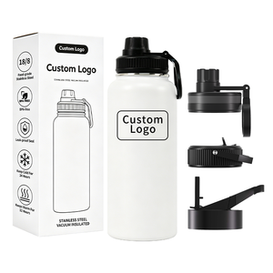Portable 304 Steel Water <b>Bottle</b> Vacuum Insulated American Style Space Pot Daily Office School Water <b>Bottle</b> - Product Image 5