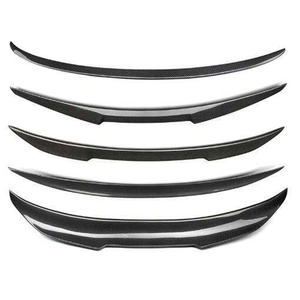 Lèvre avant en V Style pour <span class=keywords><strong>BMW</strong></span> G80 G82 <span class=keywords><strong>M3</strong></span> M4 2021- <span class=keywords><strong>2023</strong></span> Kit de carrosserie becquet de coffre en Fiber de carbone - Product Image 6