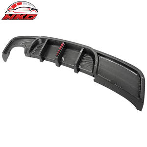 Difusor Trasero para BMW E82 E88 2008-2013 M Performance con LED, Impresión de Fibra de Carbono, ABS, Accesorios para Auto - Product Image 1