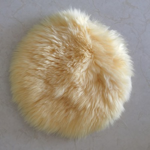 Promotion Modern Australian Sheepskin Extra Thick Non-Slip Breathable Durable Seat <strong>Cushion</strong> Genuine Soft Fur Mat Chair <strong>Stool</strong> Pads - Product Image 5
