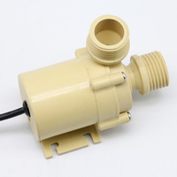 Mini pompe centrifuge sans balais 12V DC à haut débit et faible bruit pour la circulation de l'eau des machines à café