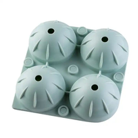 Bac à glaçons réutilisable en silicone écologique et moule à boules de whisky, compatible congélateur, outils de bar à cocktails, usage domestique