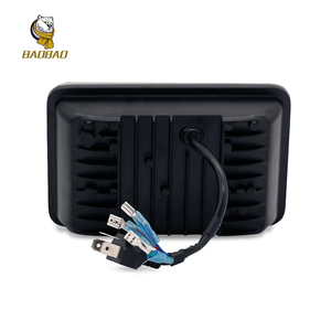 5 inch Boss nhựa đỏ xanh nhấp nháy cảnh báo polic ánh sáng trắng vàng kép màu hoặc xe máy phía trước ánh sáng phụ kiện xe hơi - Product Image 6