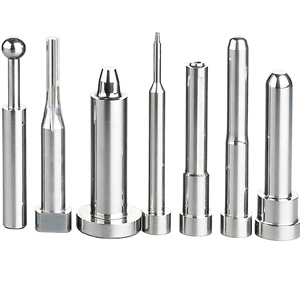 พินเจาะยี่ห้อ Jinjie มาตรฐาน DIN 2200 รุ่น DIN 9844 HSS เคลือบไนไตรด์  แบบมีไหล่ ความแม่นยำสูง สำหรับแม่พิมพ์ปั๊ม - Product Image 5