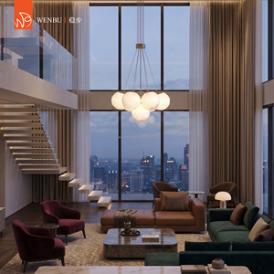 <b>Modern</b> Round New <b>Led</b> Alabaster <b>Ceiling</b> Lamp for Living Room Postmodern Master Bedroom Brass Spanish Marble <b>Ceiling</b> <b>Light</b> - Product Image 5