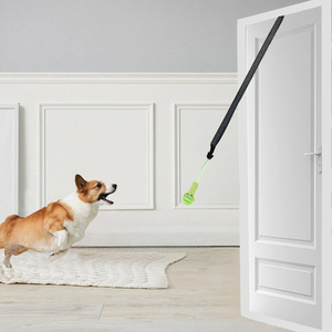 Juguete de cuerda para masticar para perros, para interiores y exteriores, interactivo, resistente a mordidas, de plástico, de color sólido - Product Image 1