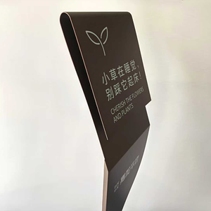 Signalétique personnalisée de marque YunJi pour usines, projets commerciaux, immobilier et signalétique publique – Conception en acier inoxydable avec revêtement acrylique - Product Image 4