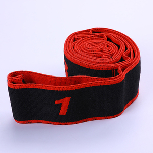 Produttore ginnastica lunga danza latina allungamento esercizio di allenamento cinturino di resistenza yoga cinturini con passante multiplo - Product Image 2