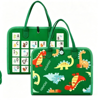 Livre d'activités en feutre mignon, Tableau d'apprentissage éducatif Montessori pour enfants, Jouet éducatif précoce pour la pratique de l'habillage des tout-petits