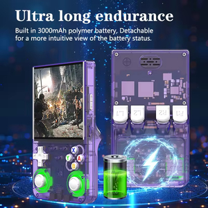 C R36 Ultra portátil de 4 pulgadas con pantalla IPS, consola de videojuegos portátil, estilo clásico <span class=keywords><strong>Retro</strong></span> 10000, regalo perfecto para entusiastas del vídeo - Product Image 5