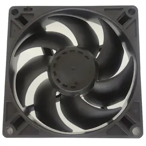 High Performance 12V 24V Axial Flow Fans 92x92x25mm 9025 DC 90mm 9225 Plastic Axial Fan Blades Exhaust Cooling Fan
