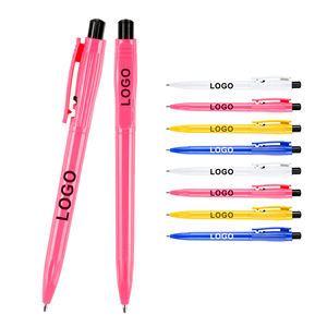 ขายส่งปากกาลูกลื่นพลาสติกแบบยืดหดได้ พร้อมพิมพ์โลโก้ตามสั่ง ผู้ผลิตปากกาคลาสสิกสำหรับของขวัญ - Product Image 2