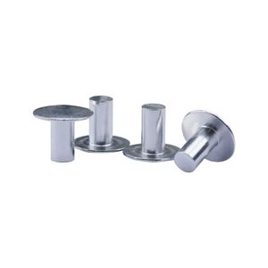 Remaches Semitubulares de Aluminio con Cabeza Cónica Plana de 3mm, 4mm, 5mm, Tamaño Personalizado para Ensamblaje de Herrajes Industriales - Product Image 5