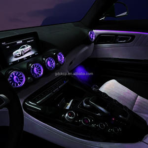 Lumière d'ambiance pour grille d'aération avant de téléphone portable, 64 couleurs, pour <span class=keywords><strong>Mercedes</strong></span> Benz GT GTC <span class=keywords><strong>GTS</strong></span> W190 W290 2015-2018, LED pour sortie d'air - Product Image 2
