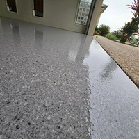 Revêtement de sol en époxy durable LSY 2:1 pour garage, adapté aux sols en béton, ciment, marbre et bois, pour revêtement et peinture.