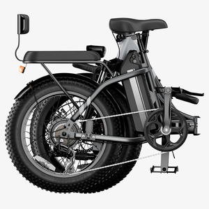 Vélo électrique pliable pour adultes, entrepôt américain, 1000W, batterie au lithium, pneus gras de 20 pouces, cadre en alliage d'aluminium, 7 vitesses, 150 km - Product Image 4