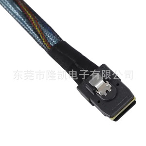 SFF 8643 To SFF 8087 Mini Sas Hd Cable 30awg Copper Shielded Server <b>Hard</b> <b>Drive</b> Data Cable - Product Image 3