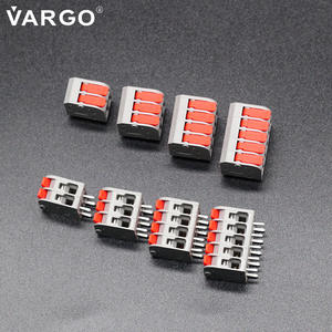 Bloque de Terminales VARGO de 4 Polos, 32A, AC380V, Color Naranja, Conector de Aleación de Cobre para Cables de 11-20 AWG - Product Image 2