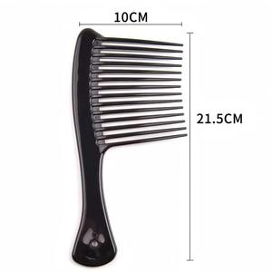 Grand peigne démêlant à dents larges, peigne à dents épaisses pour la douche, peignes de salon pour femmes et hommes, pour le coiffage des cheveux - Product Image 3