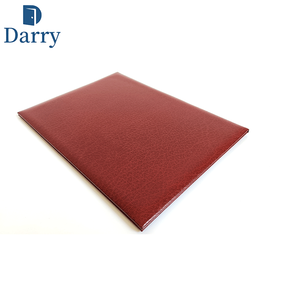 Bằng tốt nghiệp giấy chứng nhận chủ bìa da giấy chứng nhận của sự đánh giá cao chủ PU da - Product Image 5