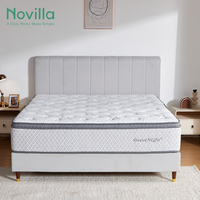 Matelas double enroulable de qualité supérieure avec ressorts ensachés pour un sommeil réparateur – Vente en gros
