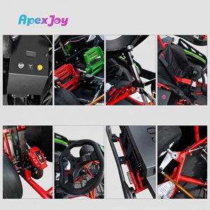 Kart à dérive électrique RACE Sport X- 3000W, moteur à couple élevé, kart à dérive professionnel pour adultes, batterie 72V 40Ah, vitesse maximale de 60 km/h - Product Image 4