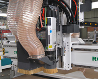 Router CNC con Control Syntec, Motor Yaskawa Japonés de 9kw, Husillo Único, 3 Ejes, Máquina para Trabajar la Madera y Fabricación de Gabinetes