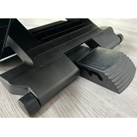 Repose-pieds ergonomique extensible en plastique moderne pour bureau debout