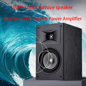 100W 6.5 Inch Bookshelf <b>Speakers</b> Wooden Monitor 1 Tweeter Home System Music Sound <b>Amplifiers</b> <b>Speaker</b> S605 6.5 Inch Bookshelf Spe - Product Image 3